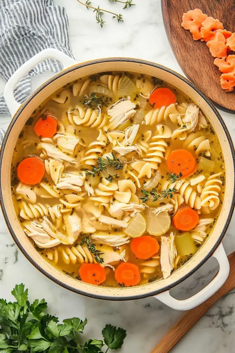 homemade chicken broth