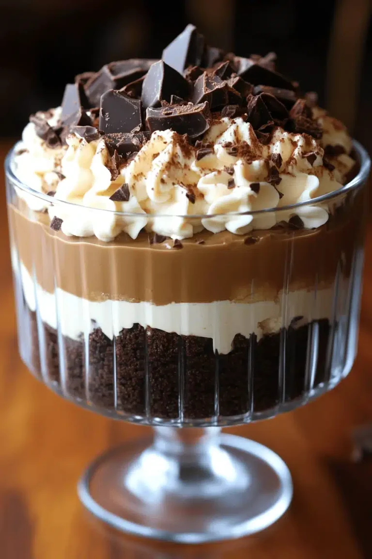 Baileys Chocolate Cheesecake Trifle
