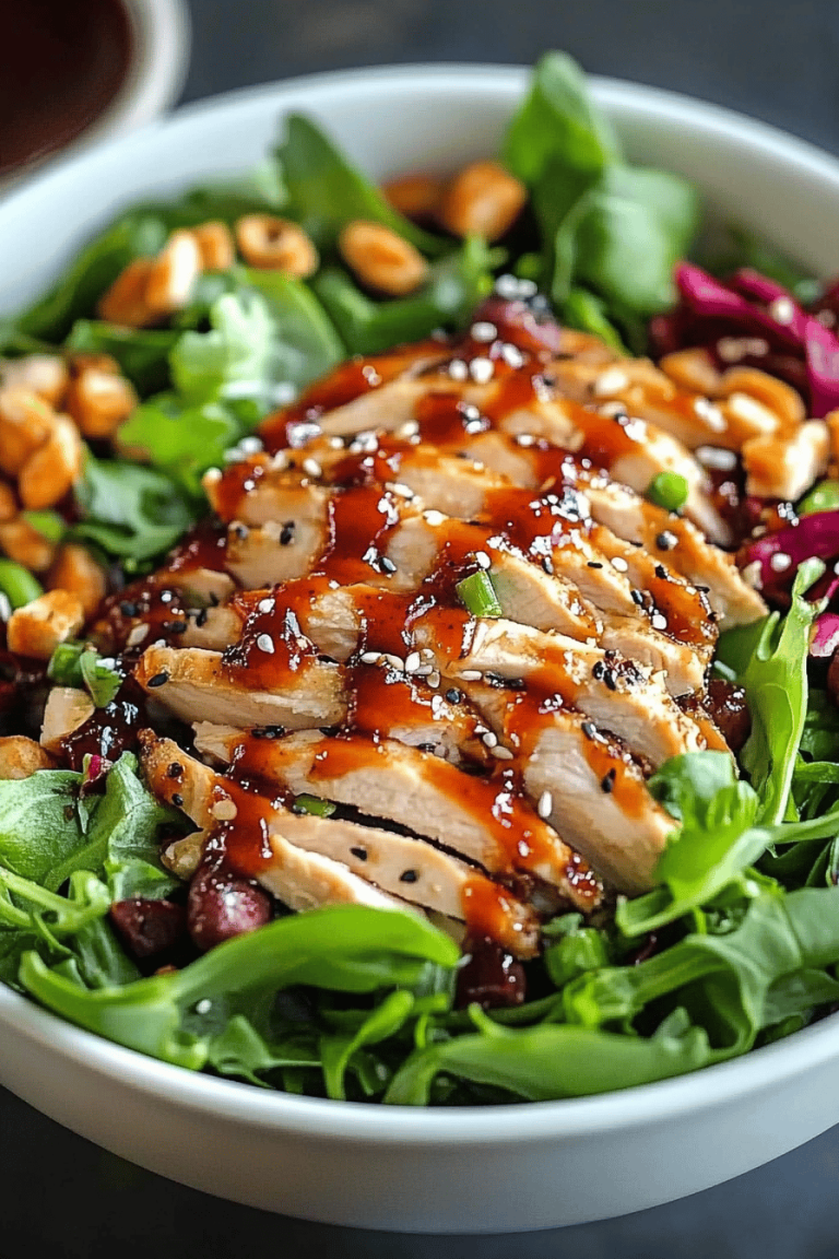 Easy Cashew Crunch Salad Sesame Dressing