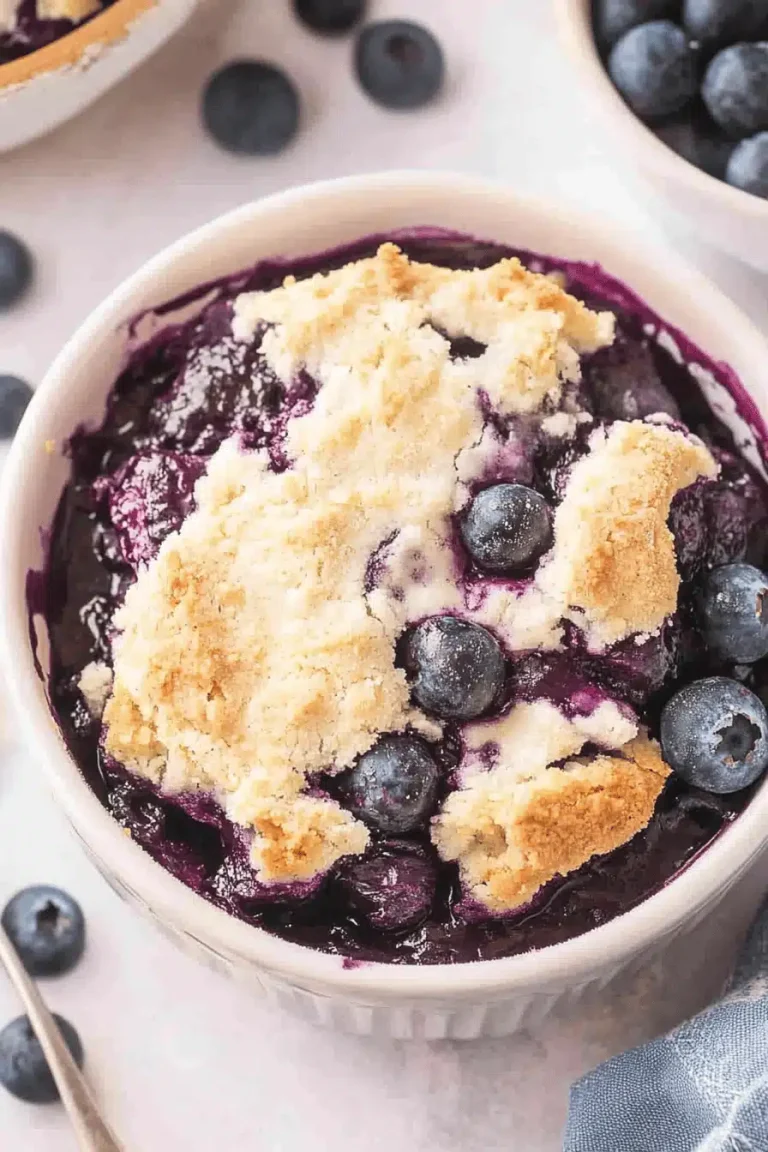Instant Pot Blueberry Cobbler