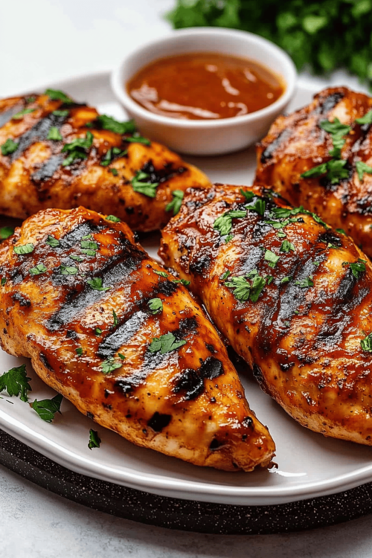 grilled caprese chicken