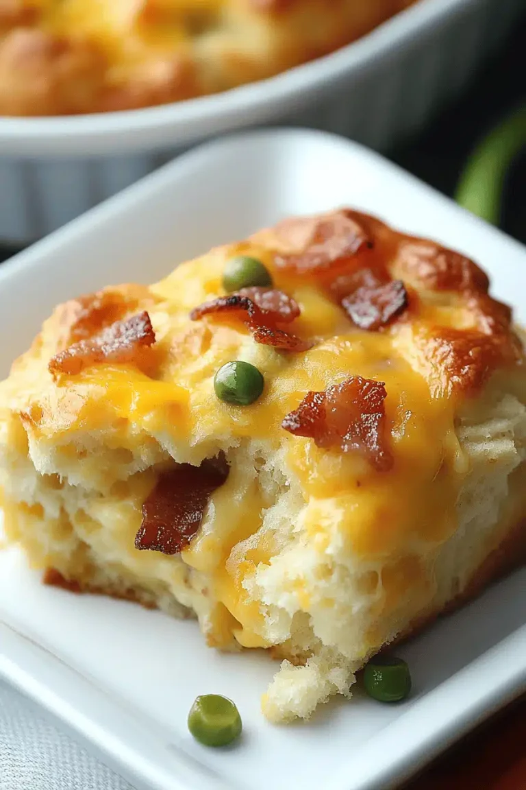 Bacon Egg Hash Brown Casserole