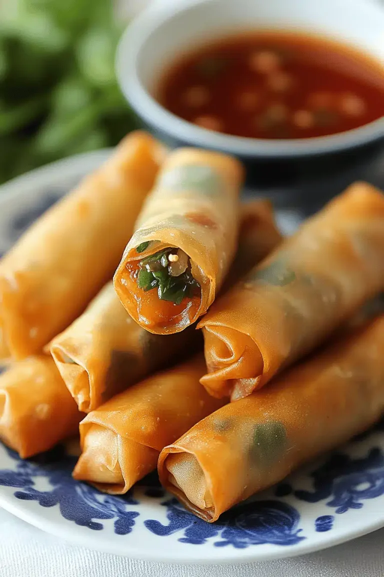 Sriracha Spring Rolls