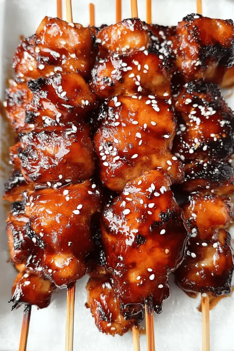Easy Bang Bang Chicken Skewers Flavor Explosion