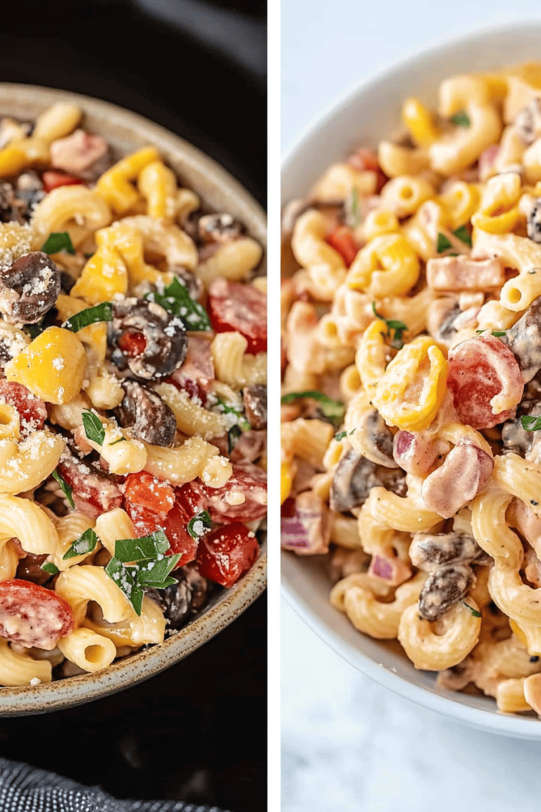 Cowboy Caviar Pasta Salad