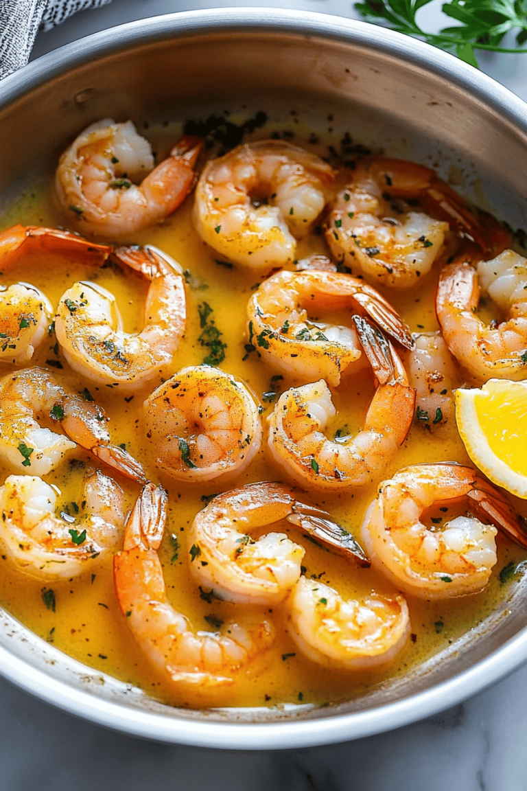 Honey Garlic Butter Shrimp and Broccoli