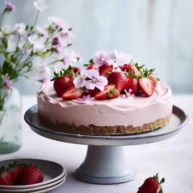 Easy No Bake Cheesecake So Creamy