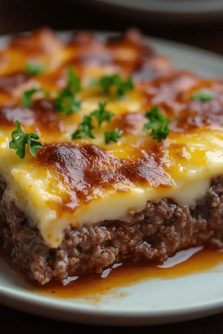 Cowboy Meatloaf Casserole