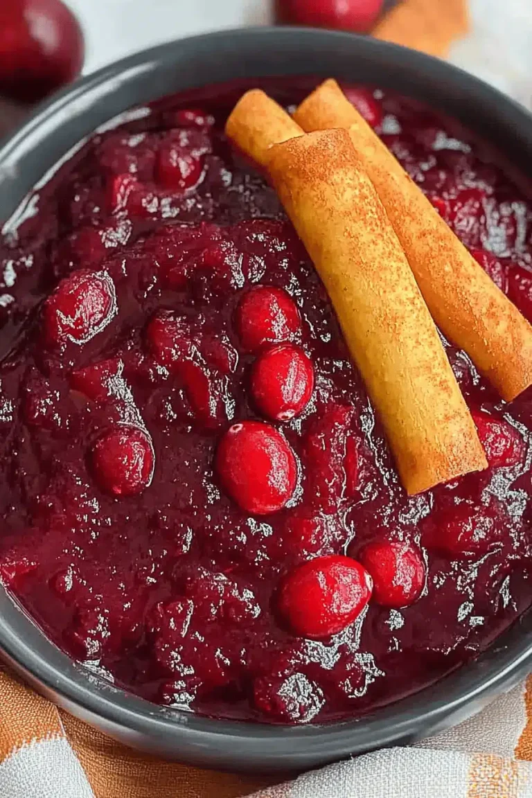 Orange Cranberry Sauce