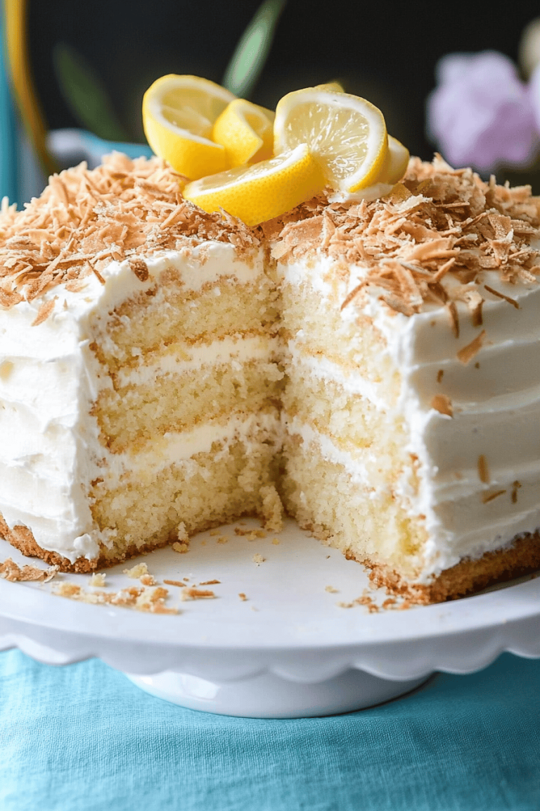 Coconut Cloud Cake