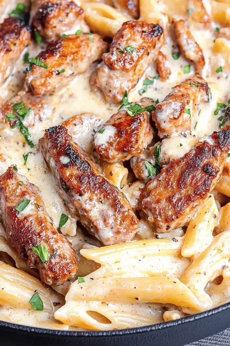 Creamy Sausage and Peppers Pasta – Rich, Savory, and Flavorful