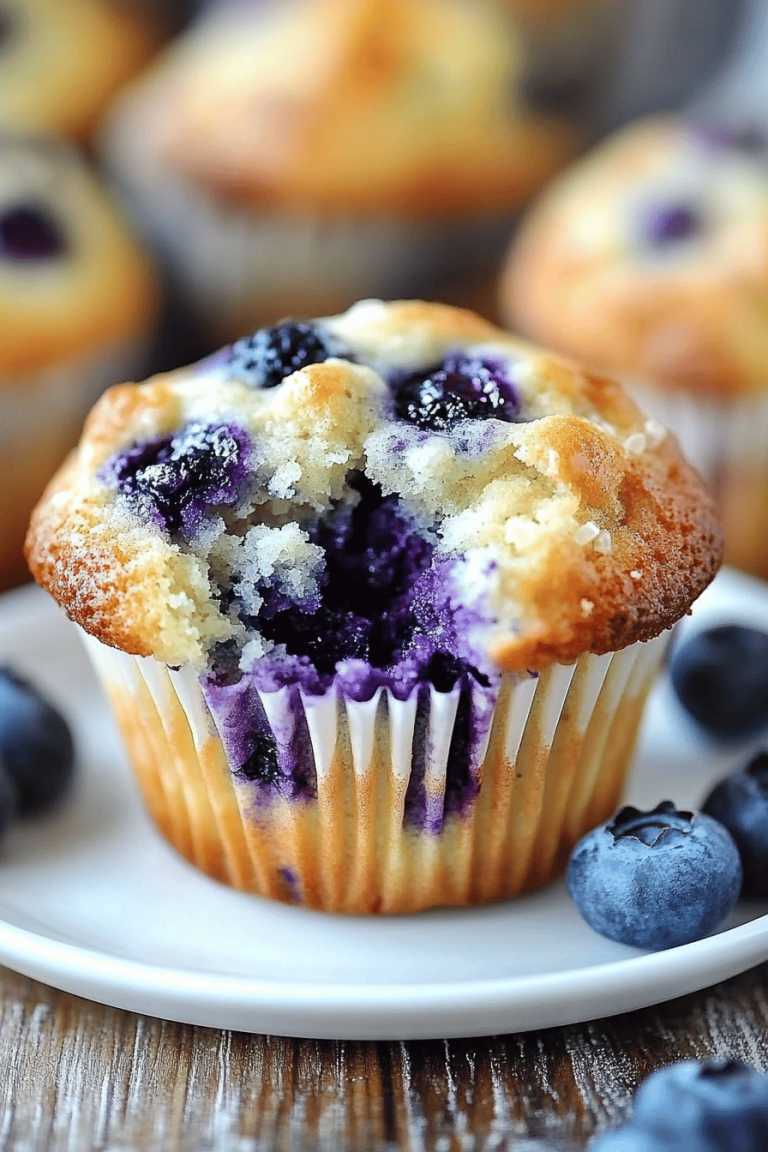 Mixed Berry Muffins with Sugary Tops Recipe