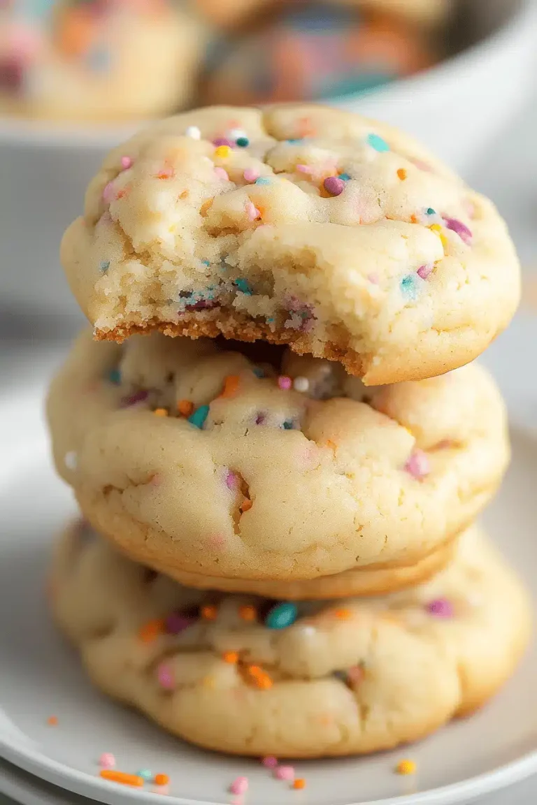 Funfetti Cake Mix Cookies