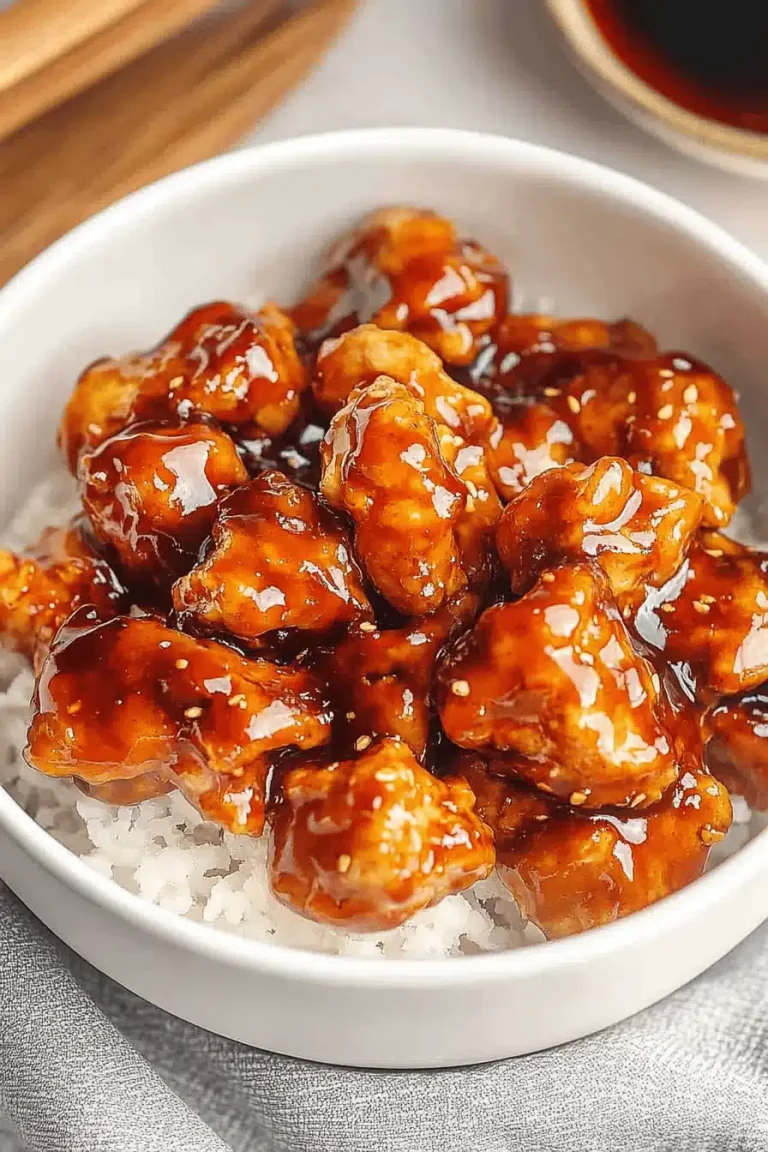 Skinny General Tso’s Chicken