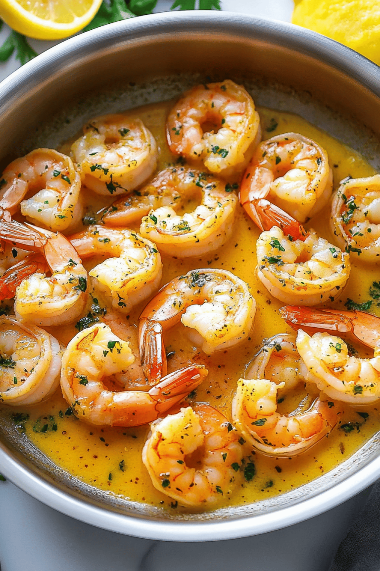 garlic butter shrimp