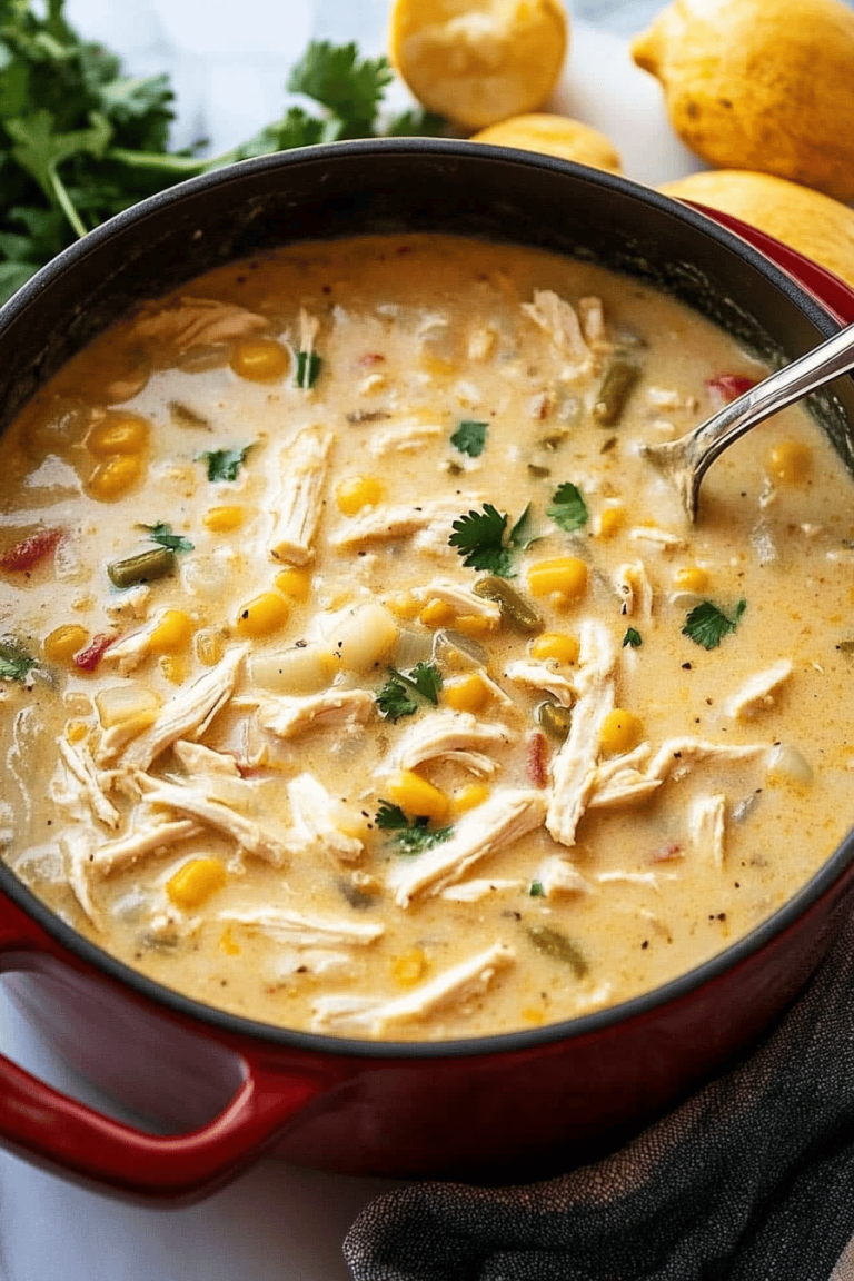 Cajun White Chicken Chili