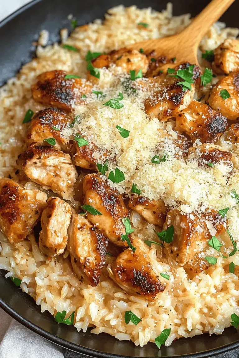 Garlic Parmesan Chicken Skewers – Tender, Juicy, and Flavor-Packed