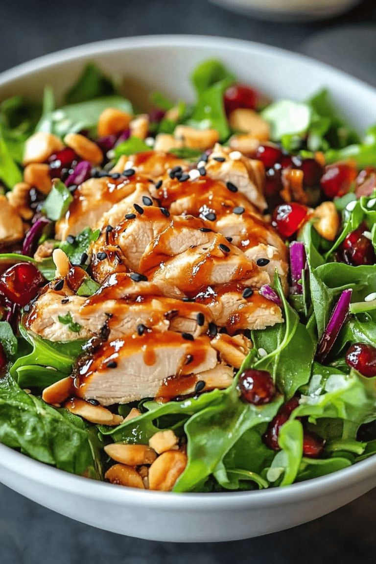 sesame chicken salad
