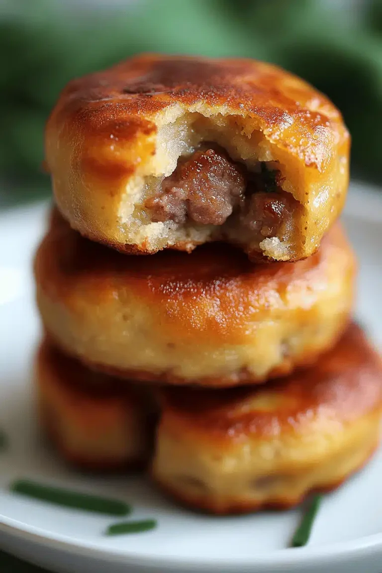 Sausage Muffins with Bisquick