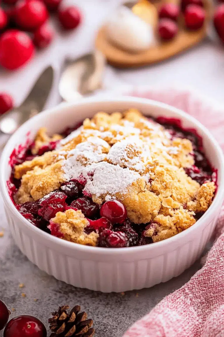 cranberry crumb bars