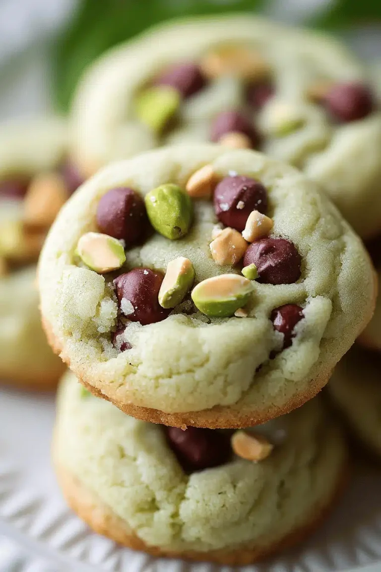 pistachio wedding cookies