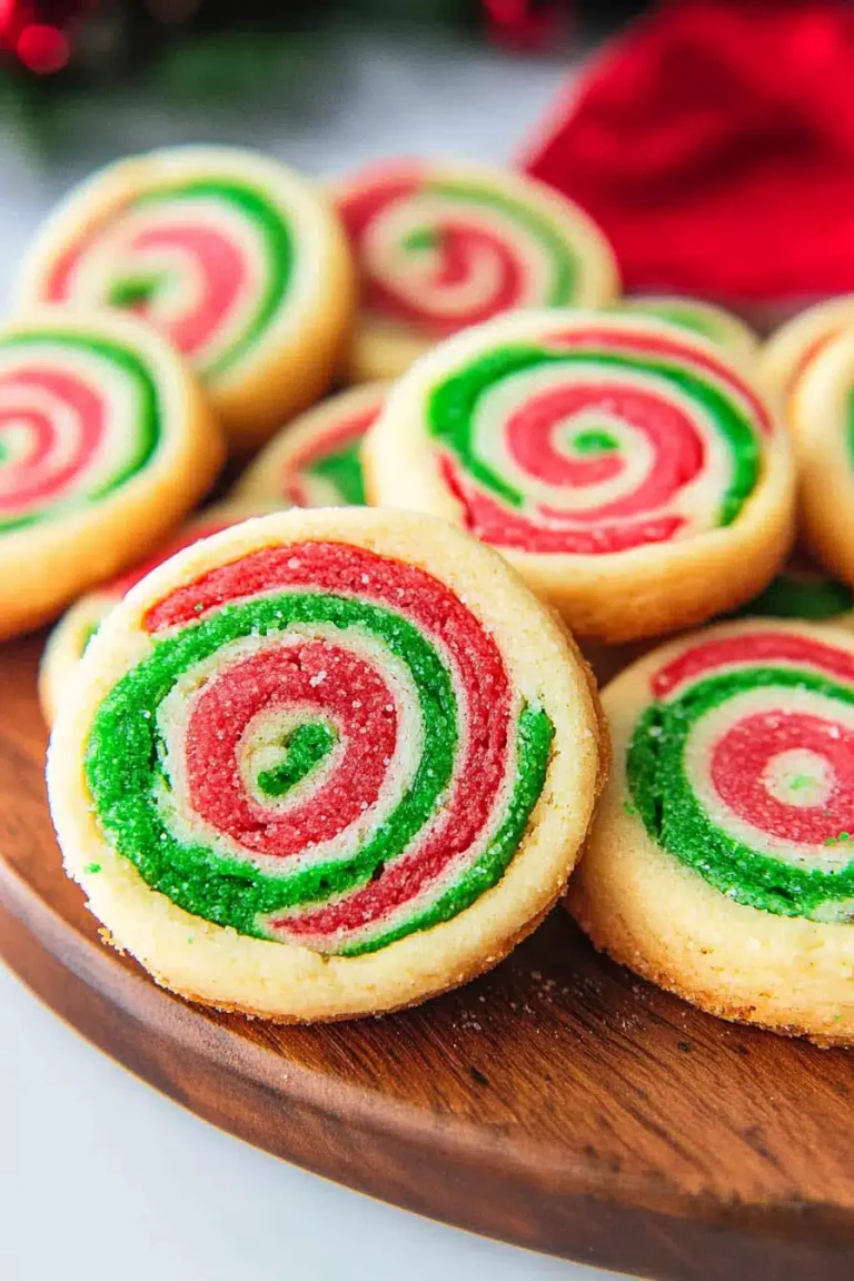 Christmas Pinwheel Cookies