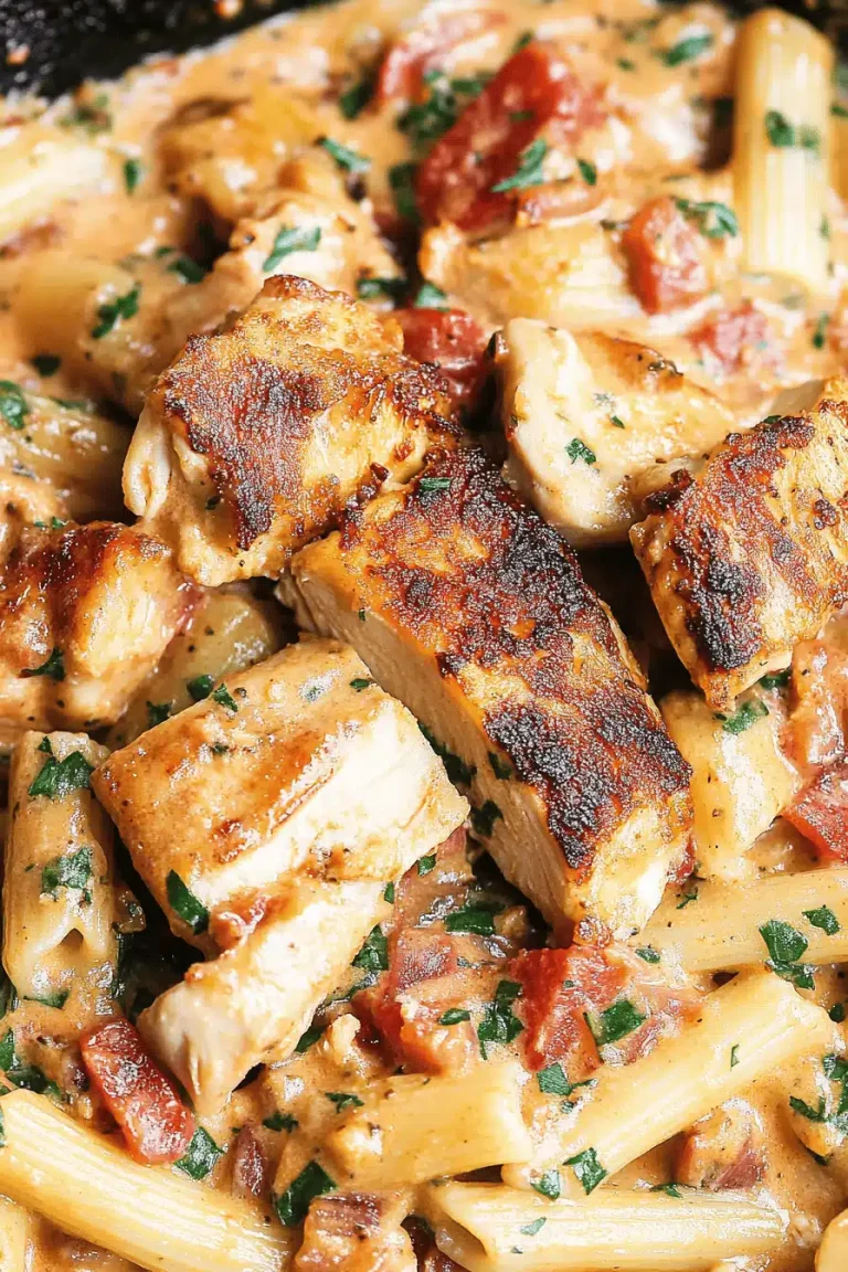 Tuscan Chicken Pasta Bake