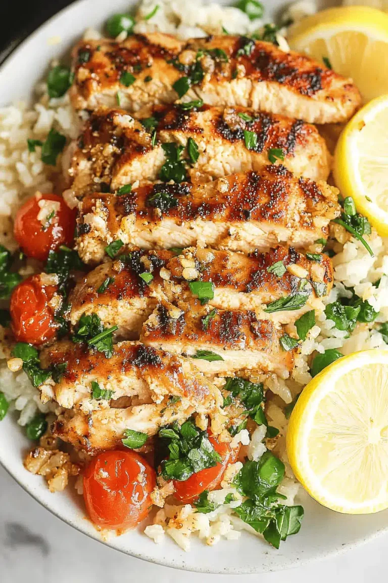 Lemon Garlic Parmesan Chicken Tenders