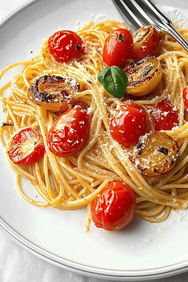 Roasted Cherry Tomato Pasta