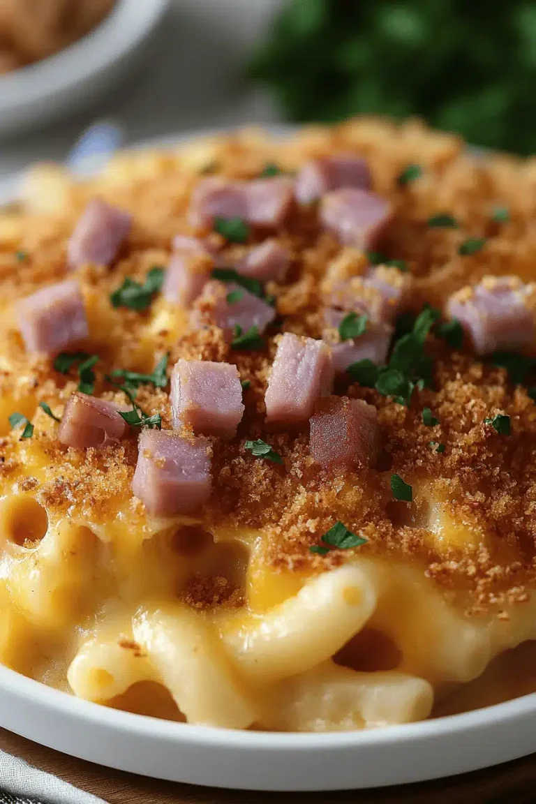 ham and cheese casserole