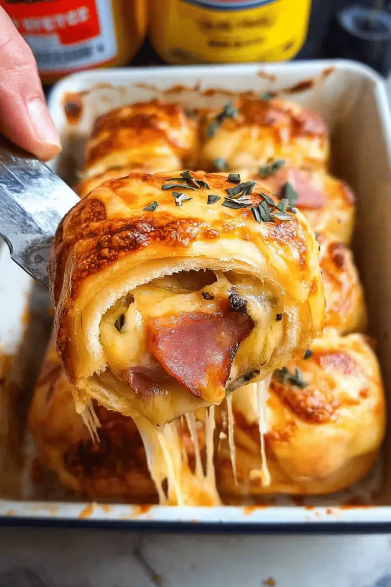 Ham and Cheese Sticks