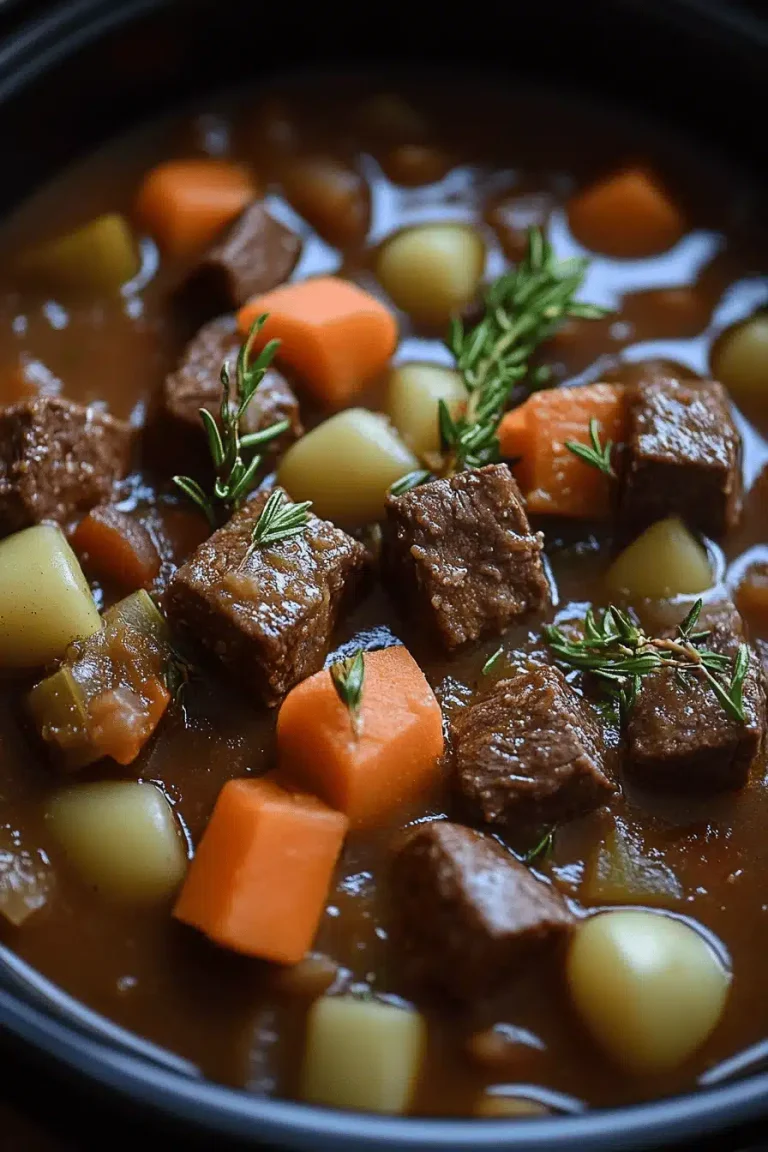 Slow Cooker Green Chile Pork Stew