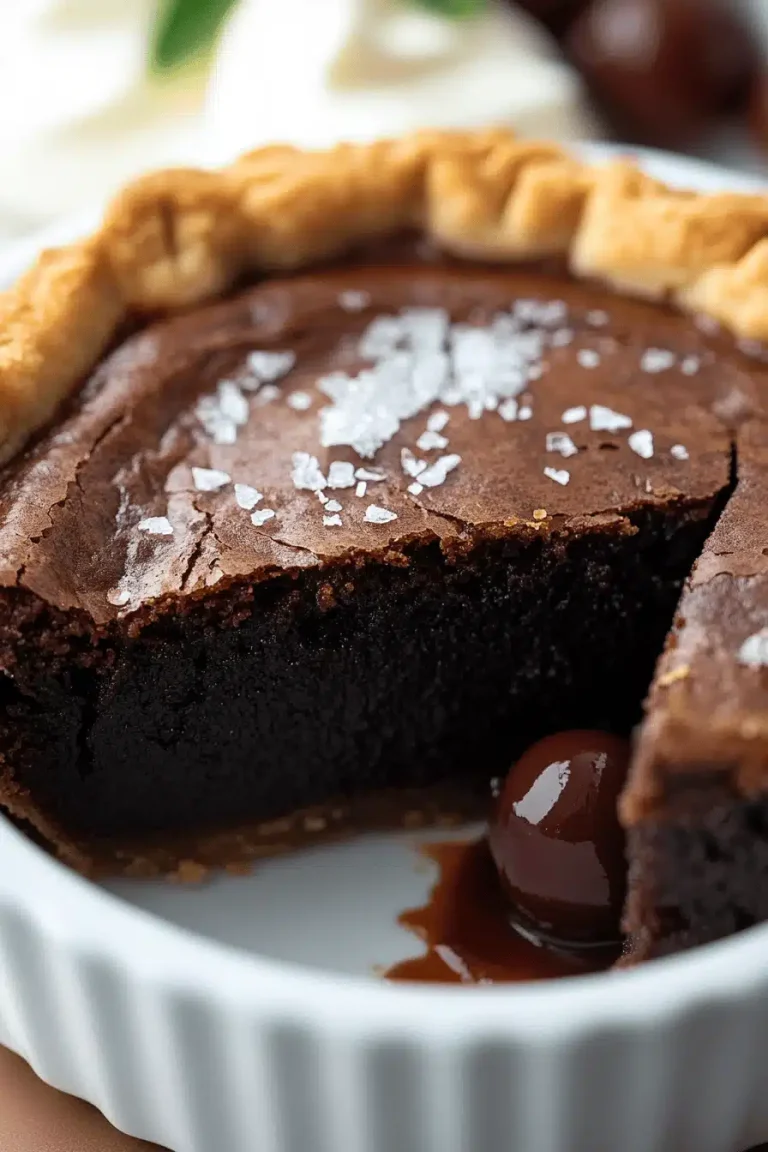 Fudgy Brownie Pie Tips
