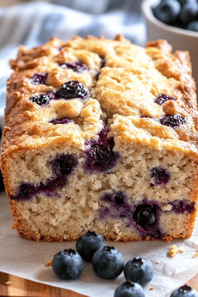 Delicious Buttermilk Blueberry Breakfast Cake