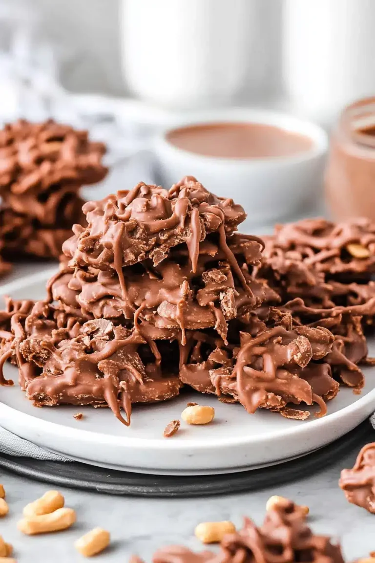No-Bake Peanut Butter Haystacks