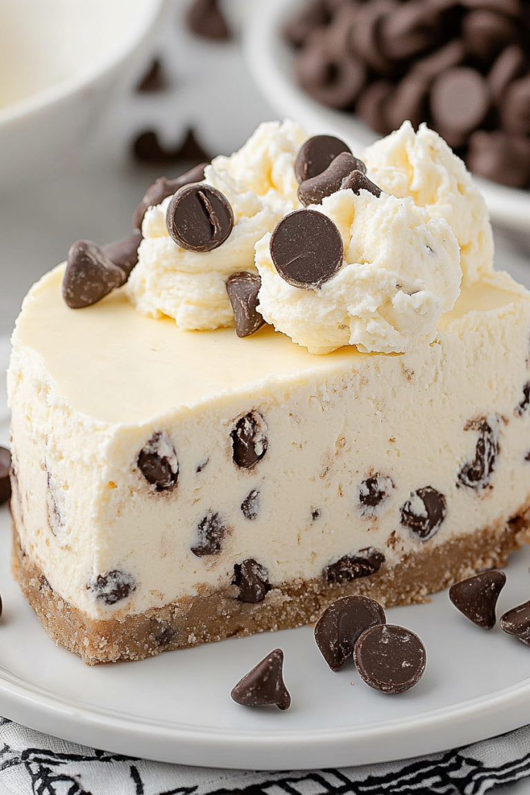 cookie dough cheesecake