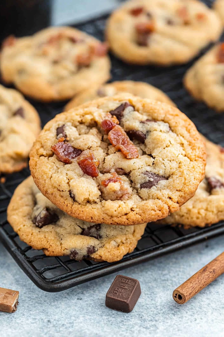 maple bacon cookies
