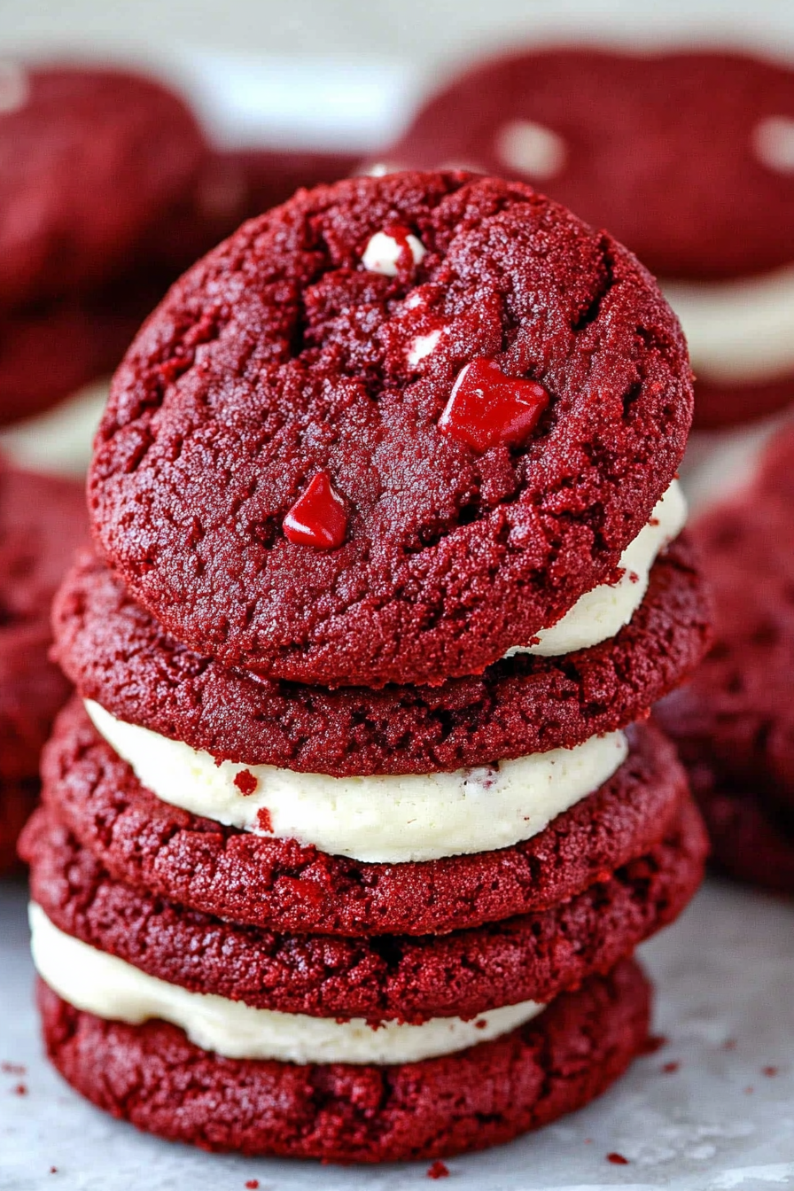 red velvet cookies