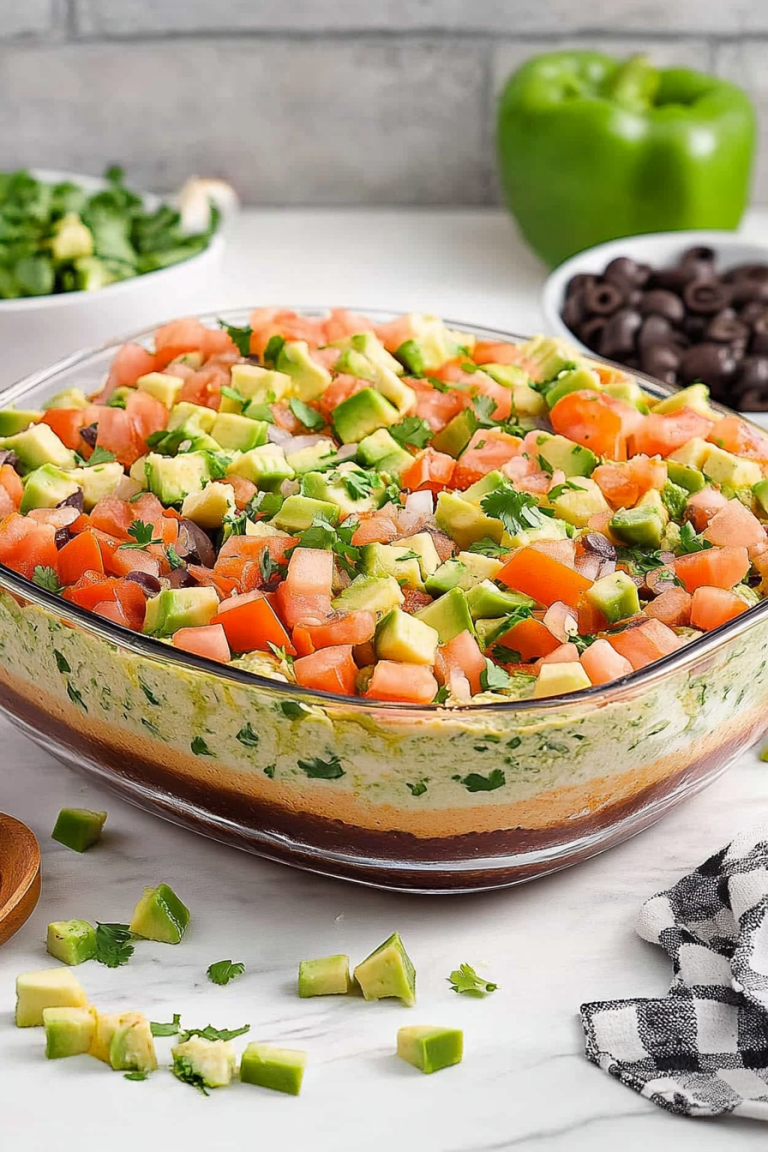 seven layer dip