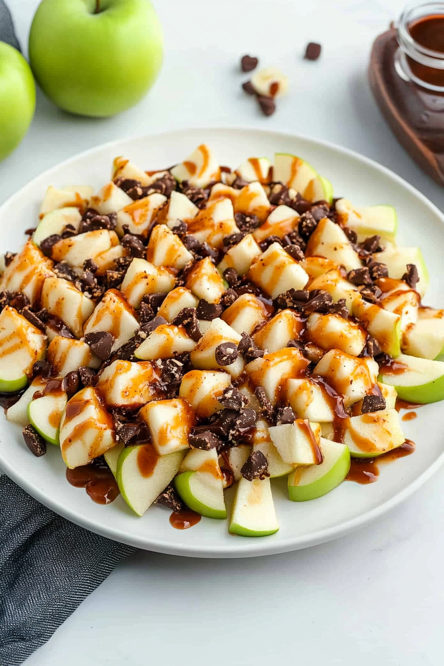 apple nachos