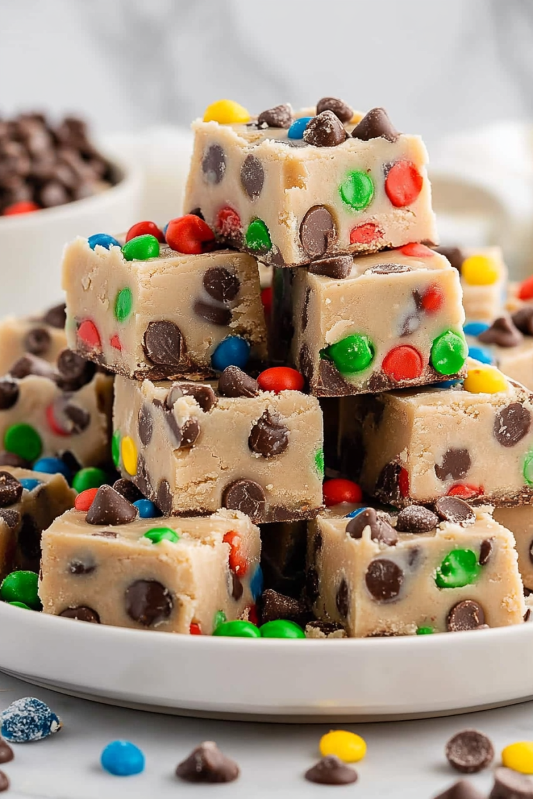 cookie dough fudge
