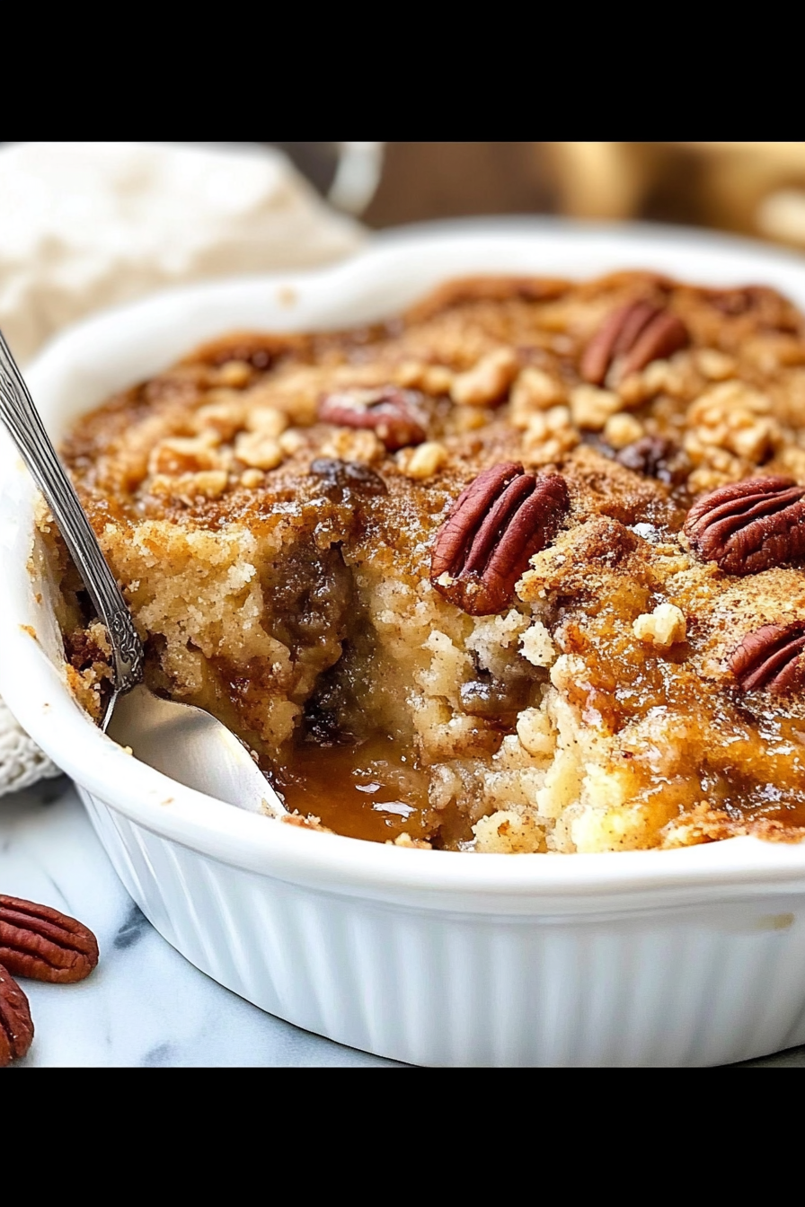 pecan dump cake