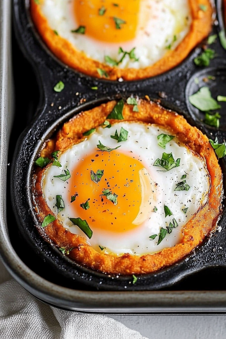 sweet potato egg cups
